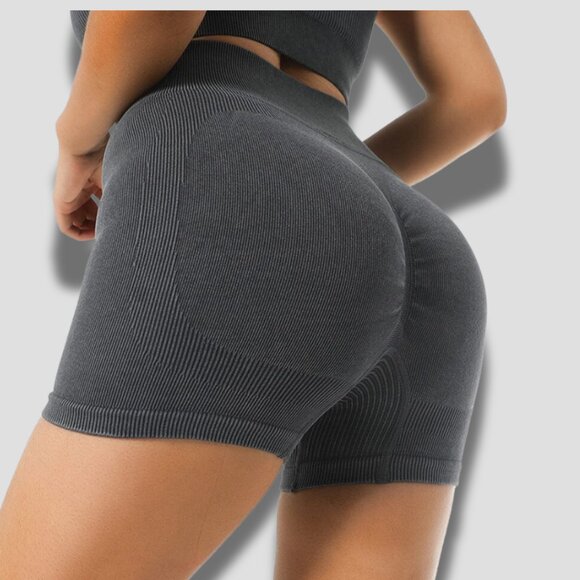 BodyFlexx Booty-Boost Shorts w/ Tummy Control - Picture 2 of 4